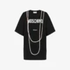 T-shirt i tryckt ekologisk bomullsjersey