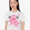 T-shirt i tryckt ekologisk bomullsjersey