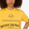 T-shirt i tryckt ekologisk bomullsjersey