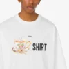 T-shirt i tryckt ekologisk bomullsjersey
