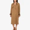 Trenchcoat i bomullsblandad gabardin Trenchcoat i bomullsblandad gabardin