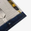 Tryckt silkescarf i twill