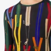 Tryckt stretchjersey-T-shirt