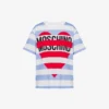 Tryckt T-shirt i bomullsjersey