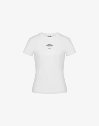 Tryckt T-shirt i bomullsjersey Tryckt T-shirt i bomullsjersey