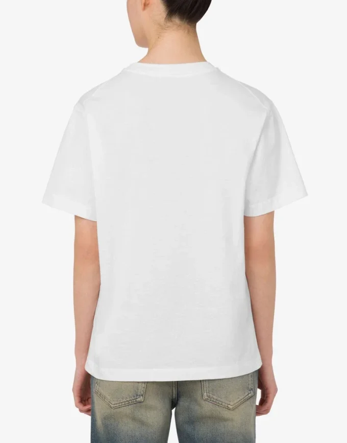 Tryckt T-shirt i bomullsjersey