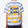 Tryckt T-shirt i bomullsjersey