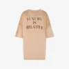 Tryckt T-shirt i kraftig bomull
