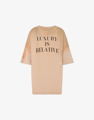 Tryckt T-shirt i kraftig bomull