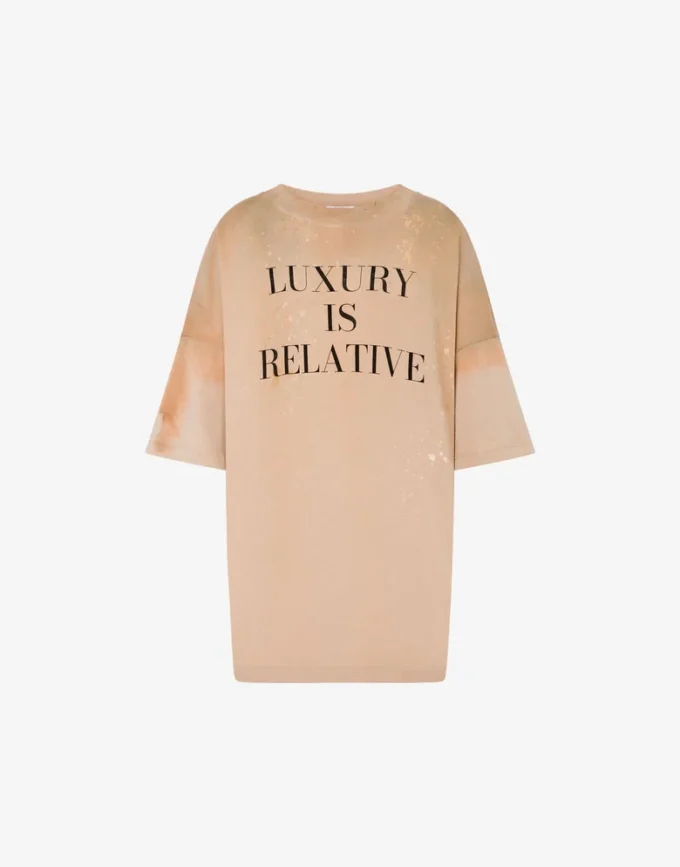 Tryckt T-shirt i kraftig bomull