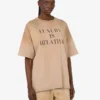 Tryckt T-shirt i kraftig bomull