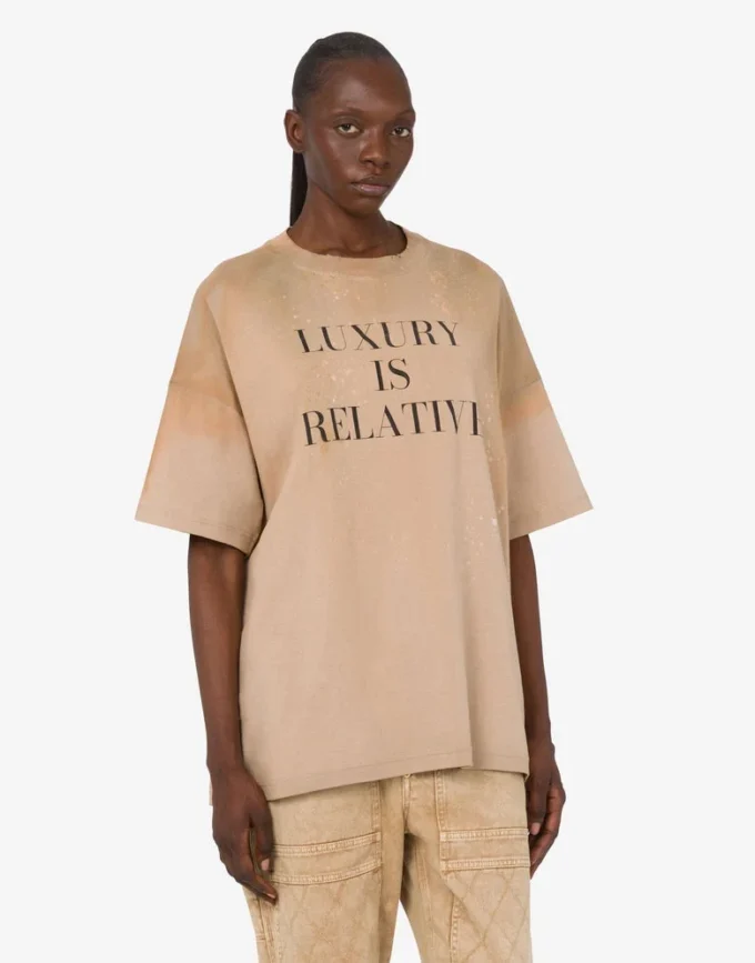 Tryckt T-shirt i kraftig bomull