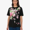 Tryckt T-shirt i kraftig bomull