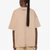 Tryckt T-shirt i kraftig bomull