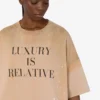 Tryckt T-shirt i kraftig bomull