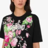 Tryckt T-shirt i kraftig bomull