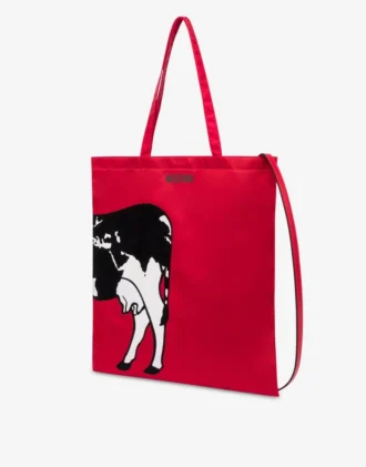Tryckt tote Archive Cow Tryckt tote Archive Cow