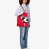 Tryckt tote Archive Cow Tryckt tote Archive Cow