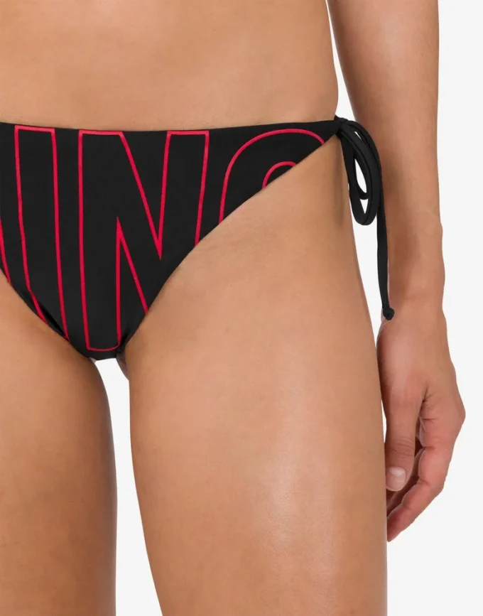 Tryckta badbyxor i lycra