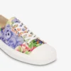 Tryckta sneakers i canvas