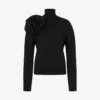 Turtleneck-tröja i merinoull