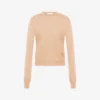 Ull- och silkespullover Golden M