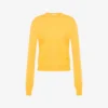 Ull- och silkespullover Golden M
