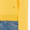 Ull- och silkespullover Golden M
